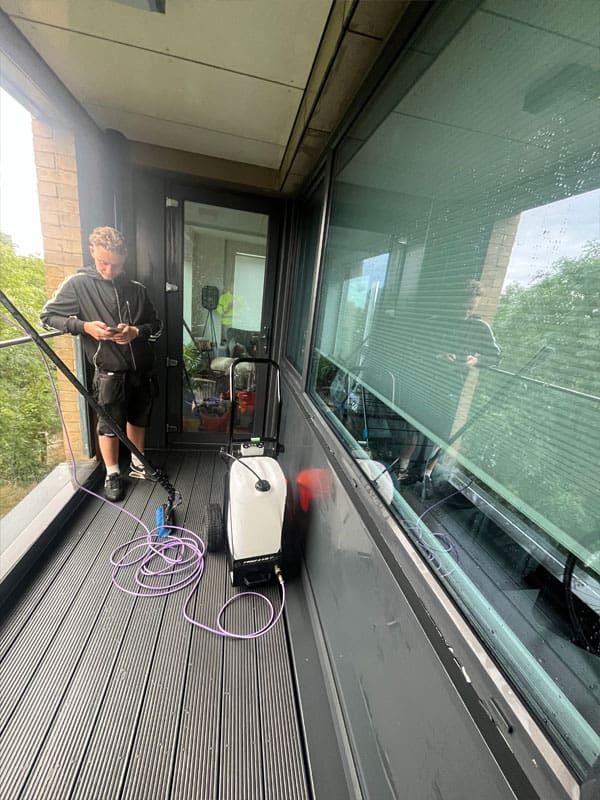 Balcony Cleaning