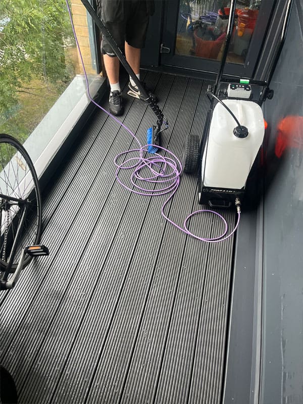 Balcony Cleaning